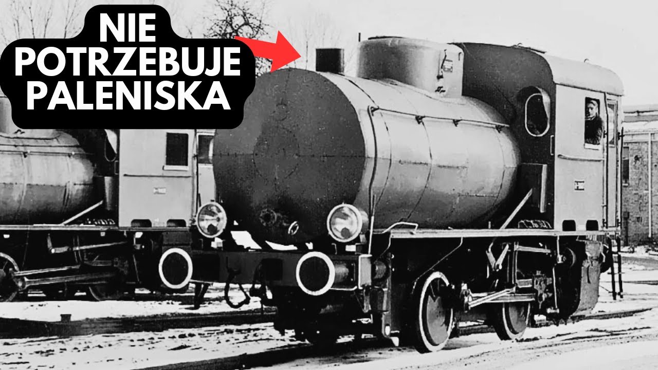 Parowóz pasożyt, który pobiera parę z zewnątrz