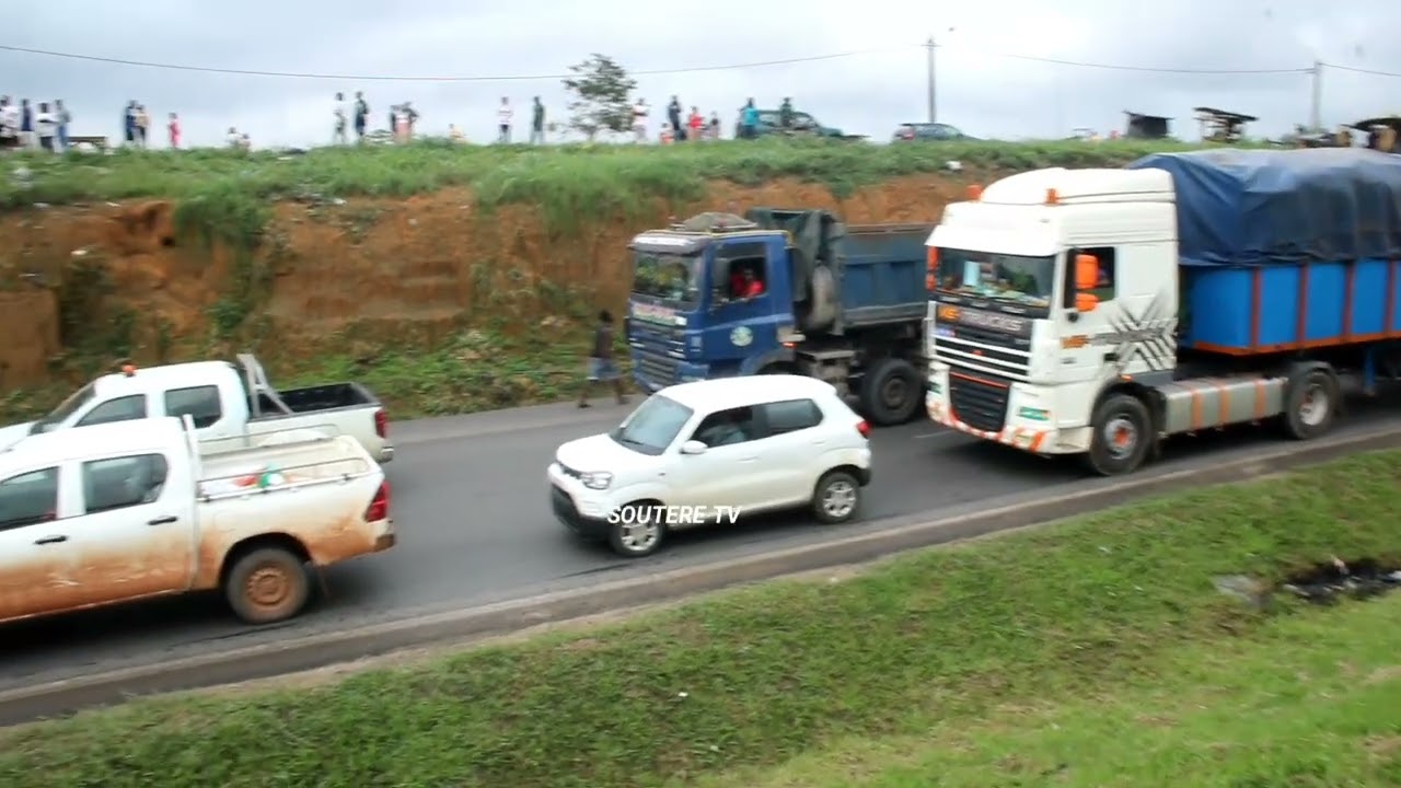Un Nouveau Déguerpissement à la Gesco, Yopougon, Abidjan, Côte d'Ivoire.