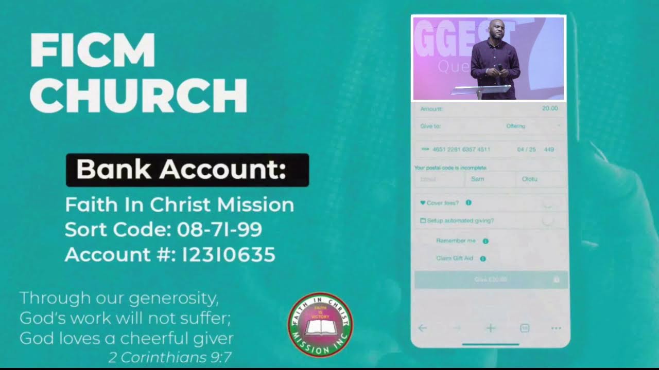 FICM Church Sunday Service