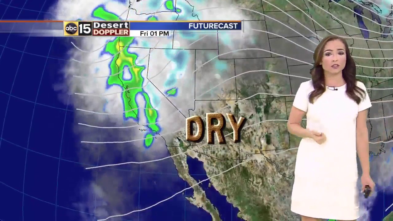 No rain chances in the forecast for the Phoenix Open