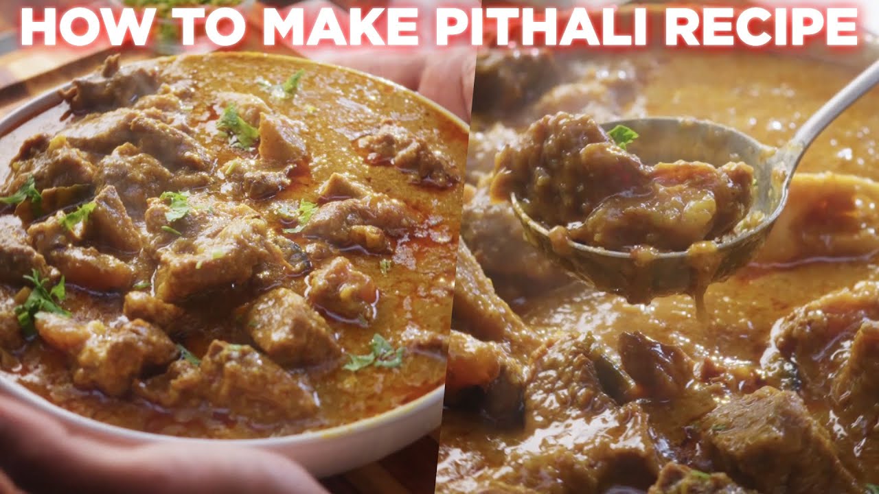 How to make mouthwatering Pithali recipe