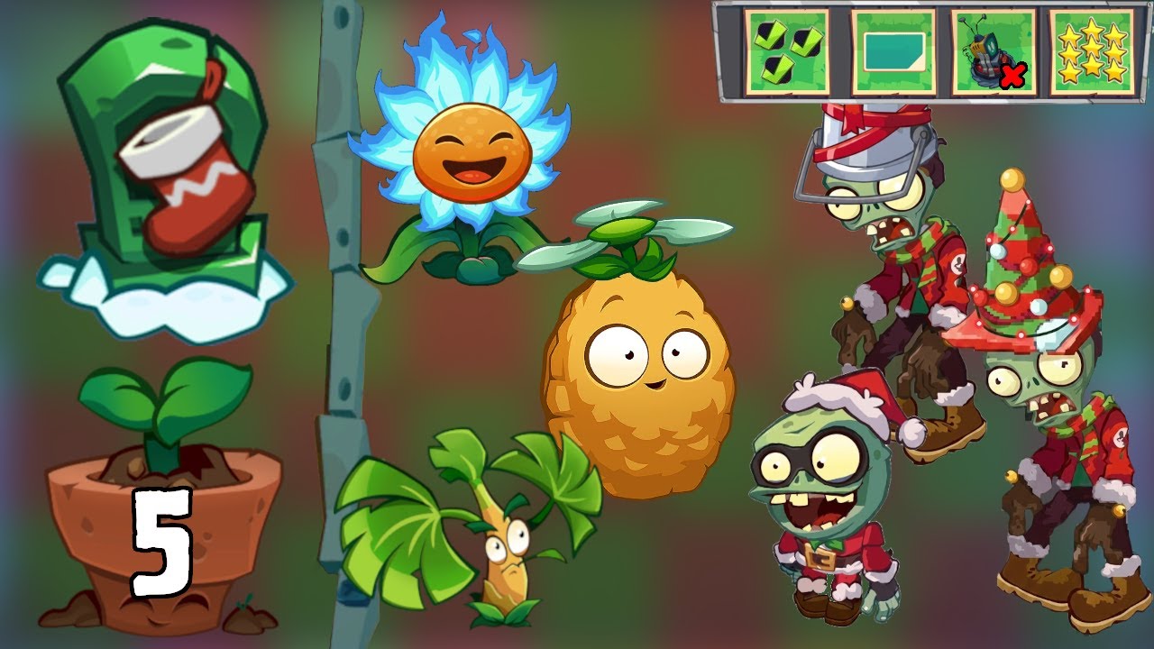 Plants vs. Zombies 3 (Chinese version) – Blizzard Approachez - Crazy 5 | 植物大战僵尸3 暴雪僵至5