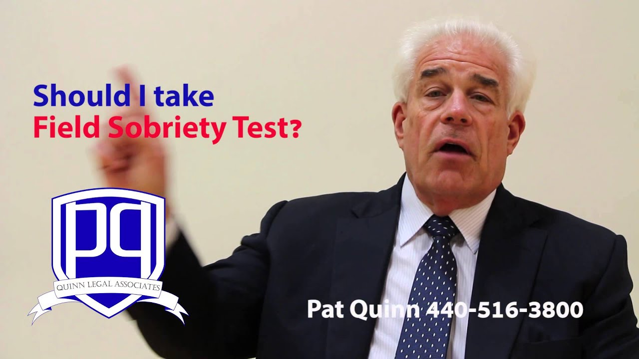 Clevelad Ohio DUI OVI Defense Attorney Should you submit to the field sobriety test?