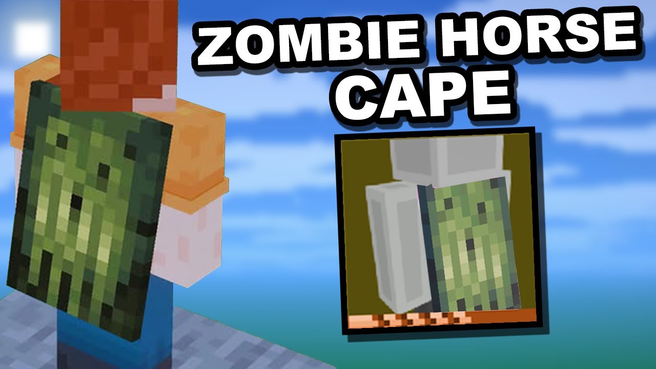 YOU HAVE 3 DAYS TO GET THE NEW RAREST ZOMBIE HORSE CAPE IN MINECRAFT BEDROCK & JAVA!