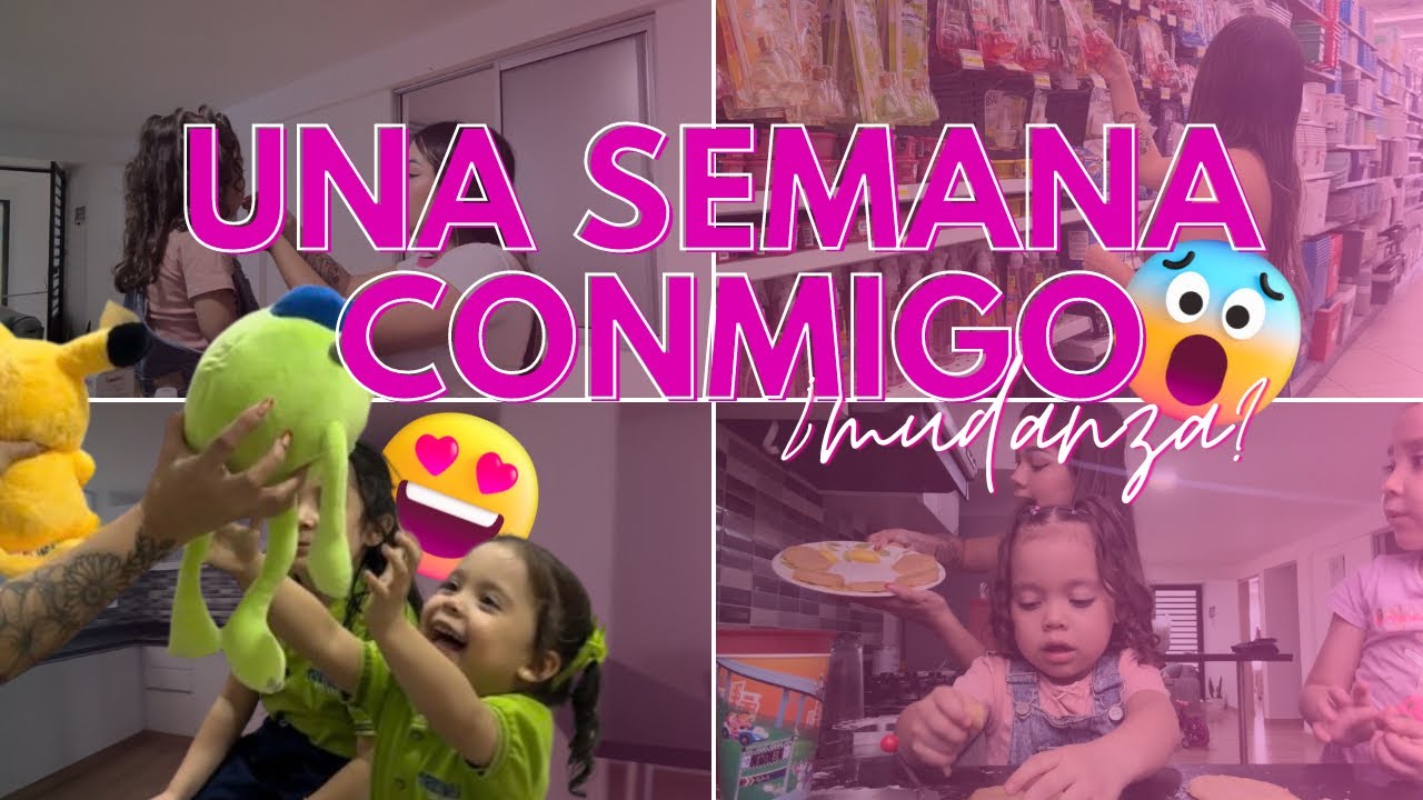 😰UNA SEMANA CONMIGO *Mudanza y final inesperado* | Ana María Rocha