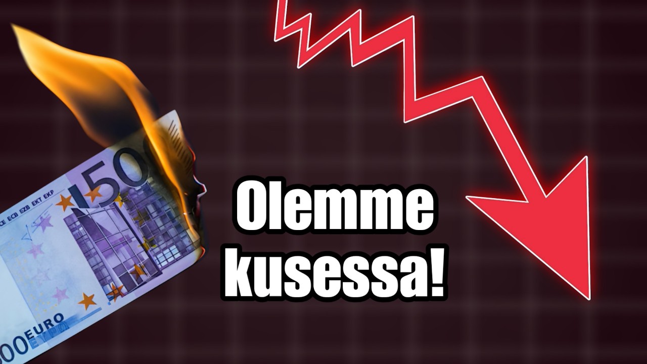 Rahajärjestelmän romahdus on käynnissä - Livelähetys