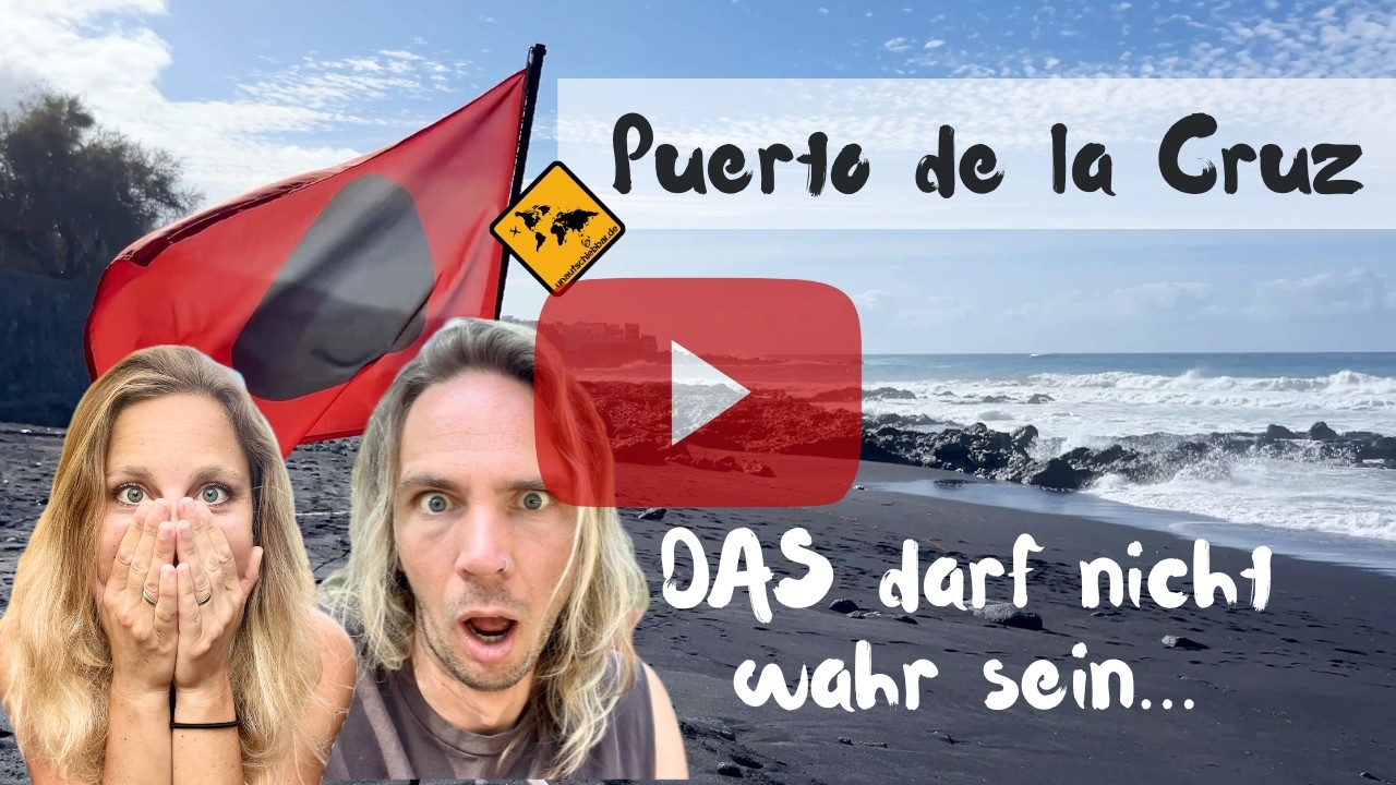 Fäkalien am Strand von Puerto de la Cruz, TENERIFFA | unaufschiebbar.de