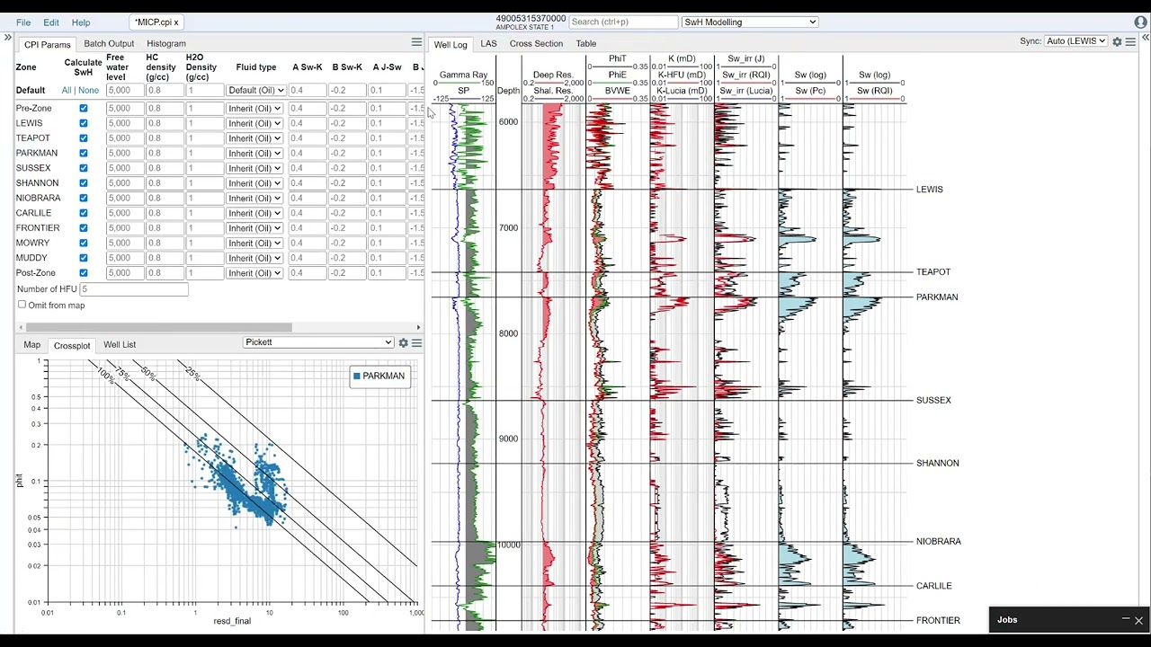 Integrating Capillary Pressure Data into Petrophysical Interpretations with Danomics