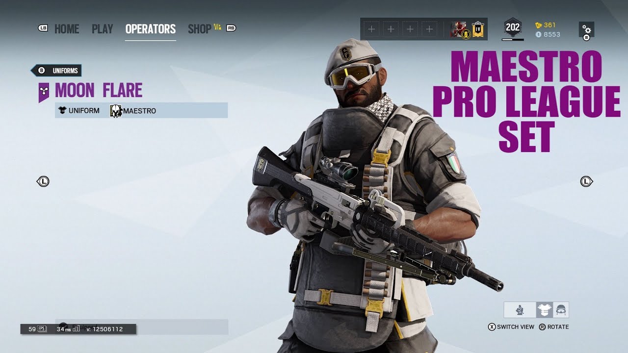 Maestro Pro League Set - Rainbow Six Siege