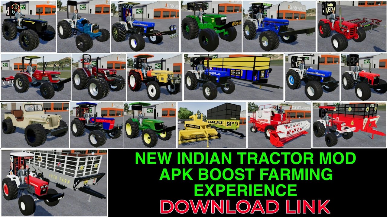 New Indian Tractor Mod Apk Download Link || INDIAN TRACTOR MOD APK BOOST YOUR FARMING EXPERIENCE ||