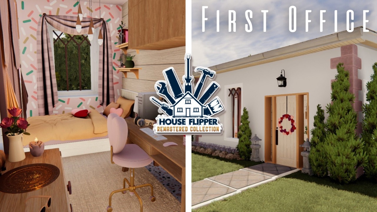 House Flipper Remastered Collection Demo | First Office Renovation | No Commentary