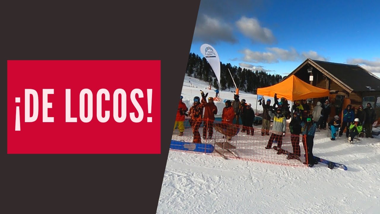 Competicion freestyle en Port Aine  - Snowboard en Español