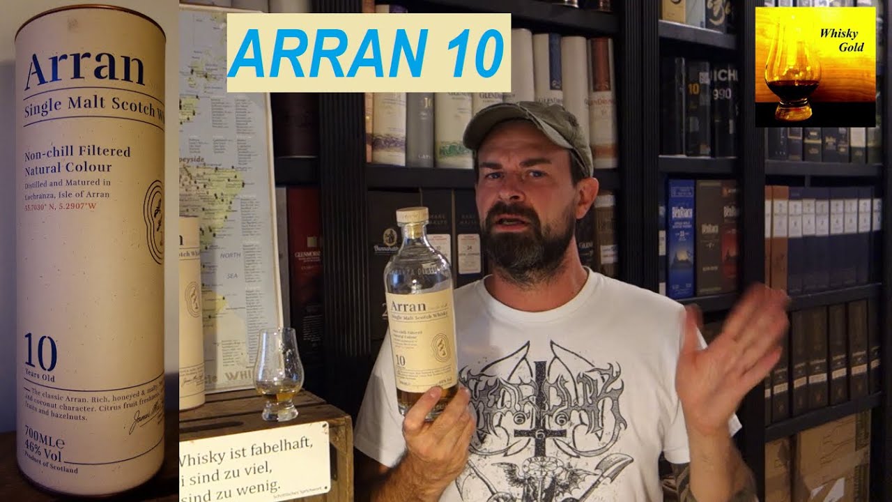 Arran 10 Single Malt Whisky (Whisky Verkostung Nr.717)