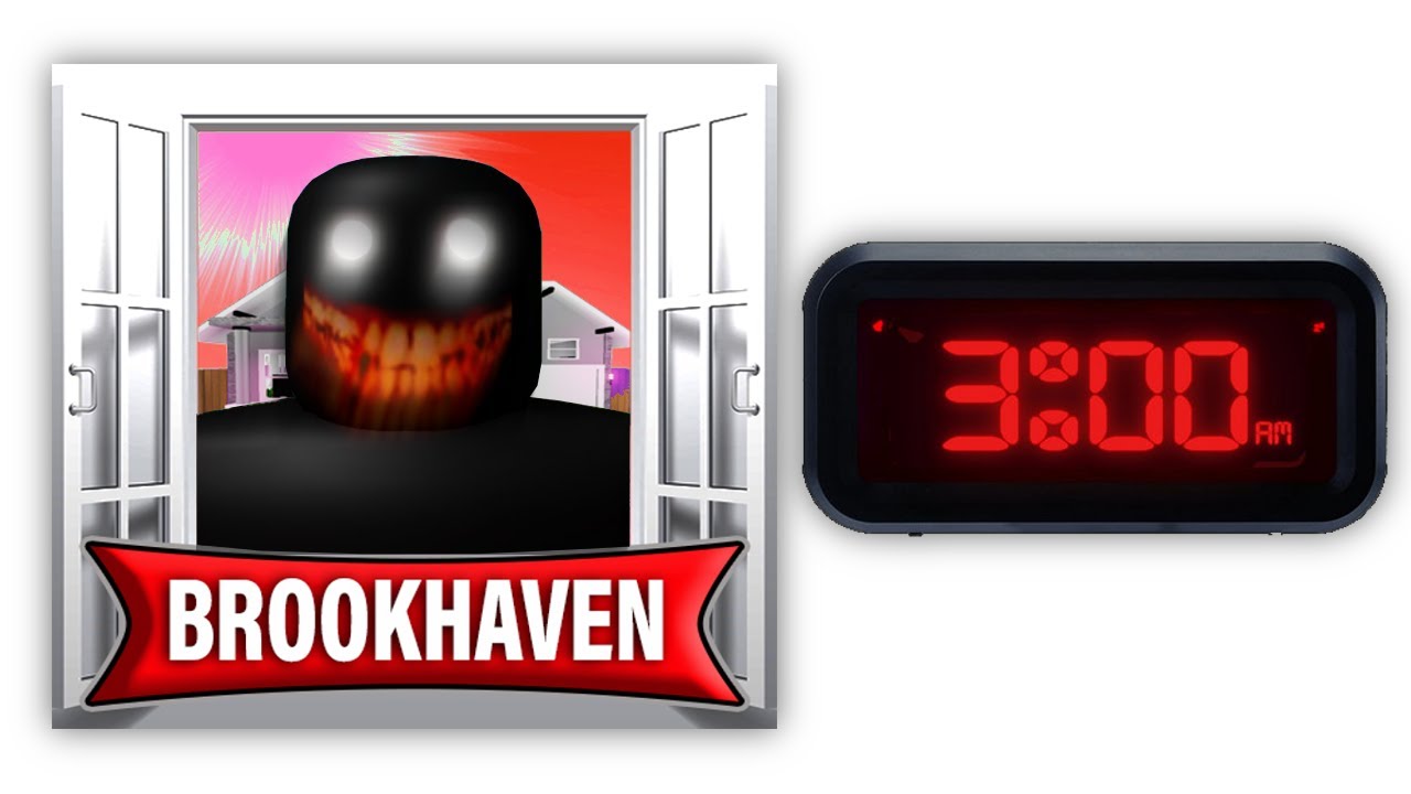 Spiele NIEMALS BROOKHAVEN um 3:00 NACHTS, sonst... 😵 (Roblox Brookhaven 🏡RP | Story Deutsch)