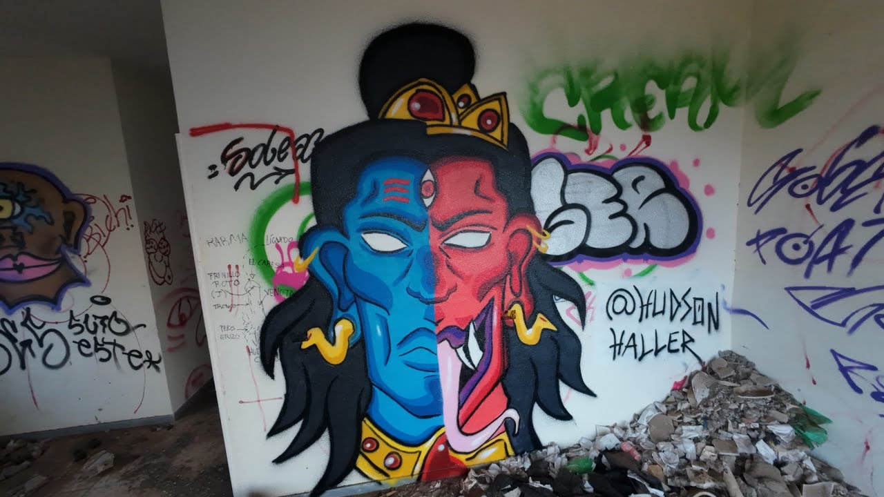 GRAFFITI SHIVA/KALI