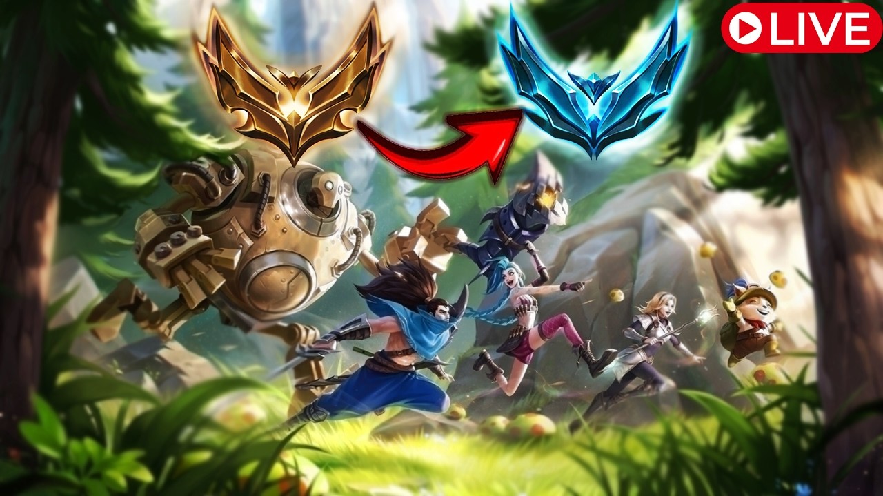 🔴 LIVE | Jungle I ROAD TO PLATINUM | Carry or Int? Ep.3  😈🔥