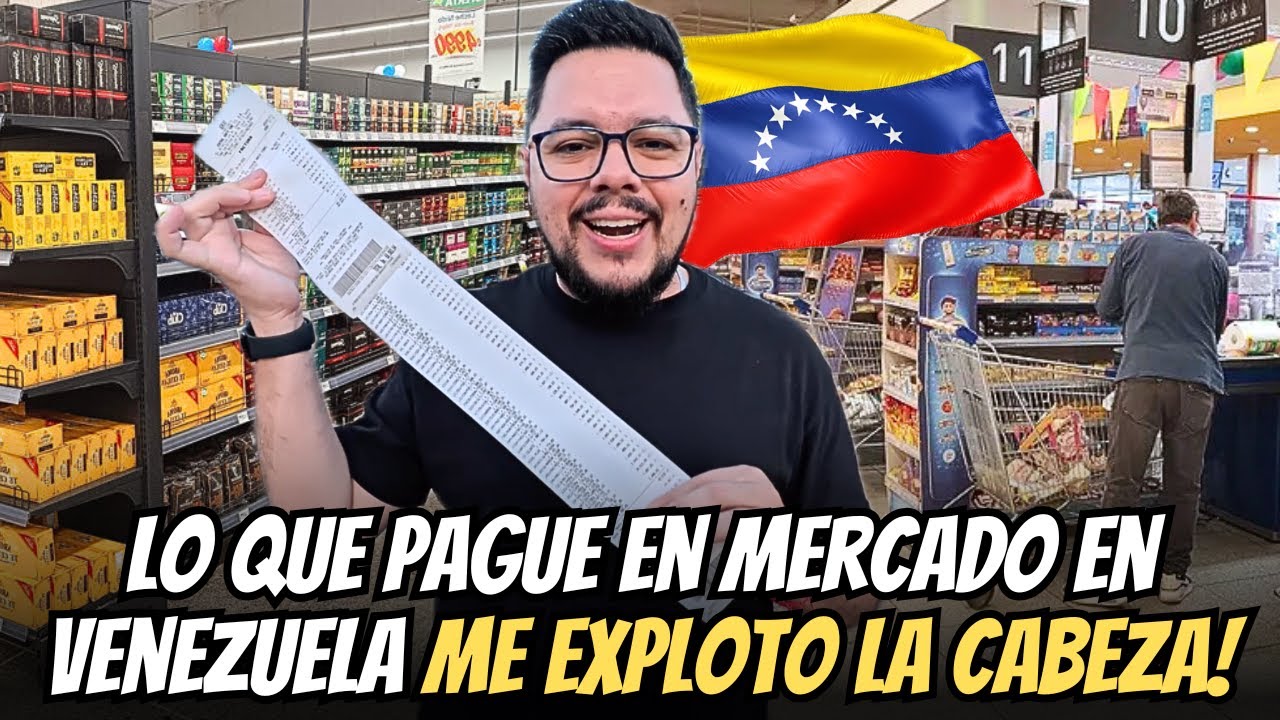 😭 NO ES JUSTO: esto cuesta hacer MERCADO hoy en Venezuela 🇻🇪