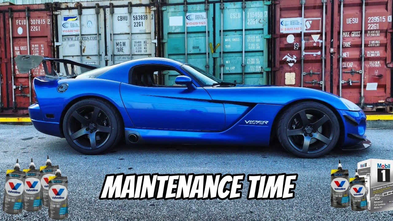 Viper Maintenance - Oil, Transmission & Differential Fluids