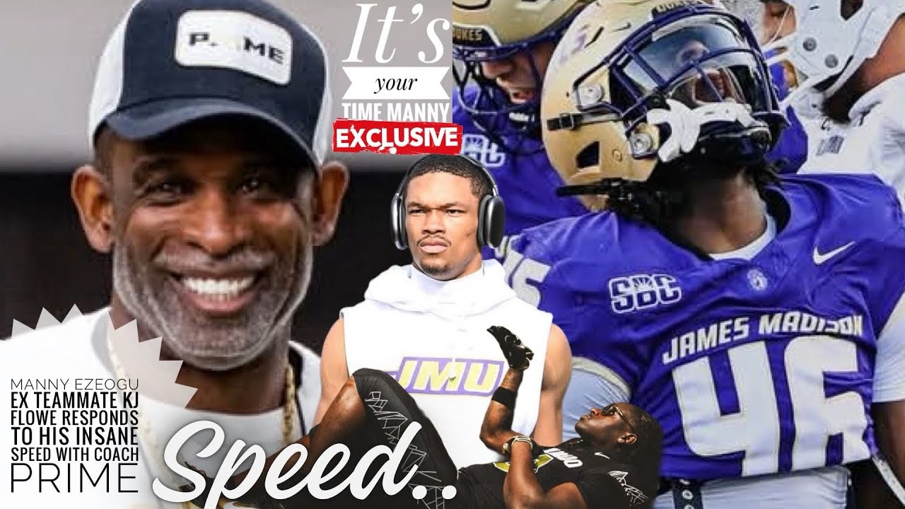 Immanuel Ezeogu Ex Teammate KJ Flowe RESPONDS To His INSANE Speed With COACH PRIME Here 🤯
