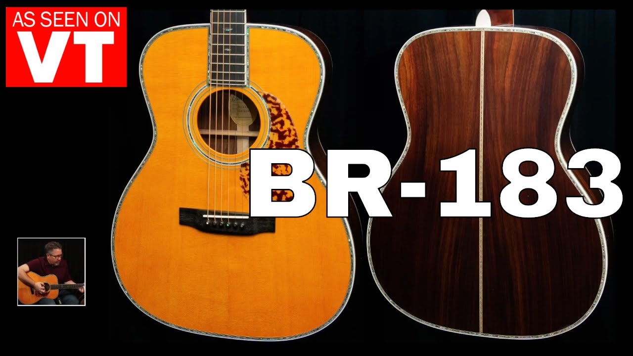 Blueridge Guitar DEMO  |  BR-183 #21070287  as seen on Virtual Tour!