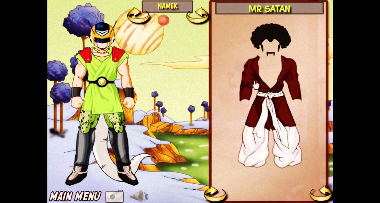 Dragon Ball Z 2 Dressup