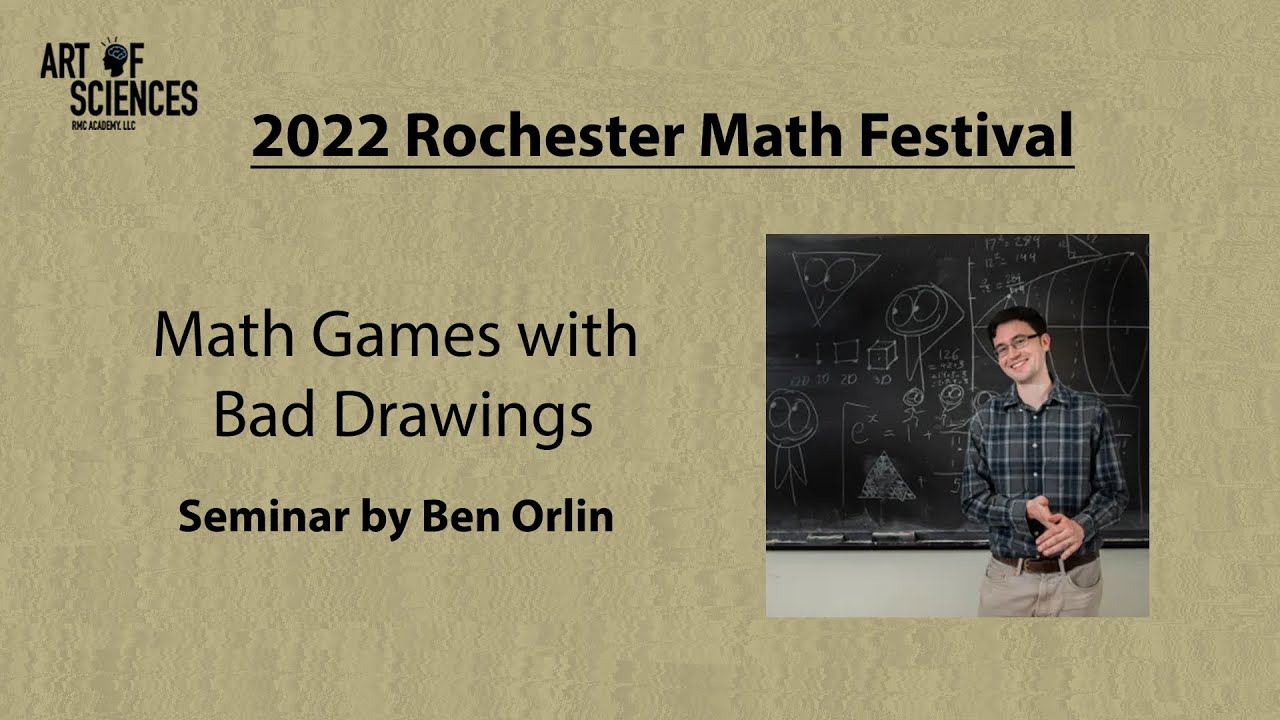 RMF 2022 Ben Orlin Seminar: Math Games with Bad Drawings
