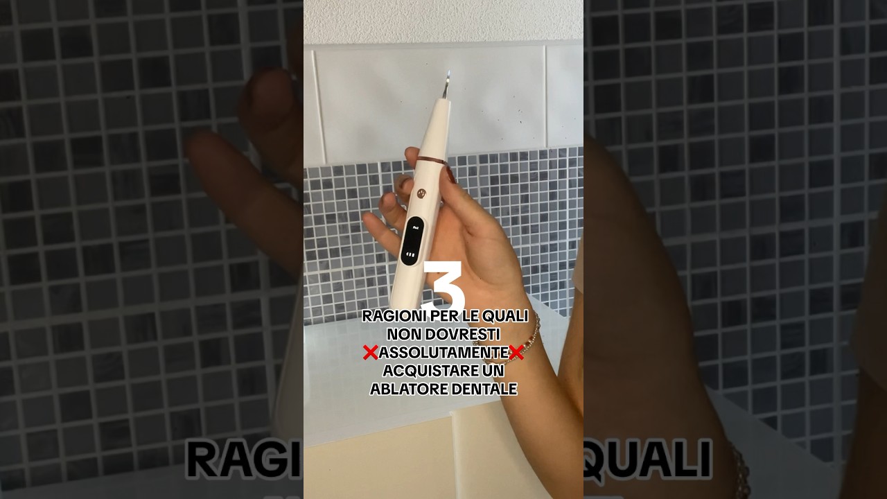 Meglio di no grazie🫸🏻  #igieneorale #dentibianchi #tartaro #placca
