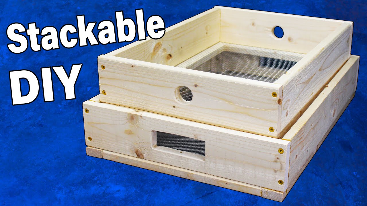 Making Stackable Sifting Pans ~ Soil Sieve