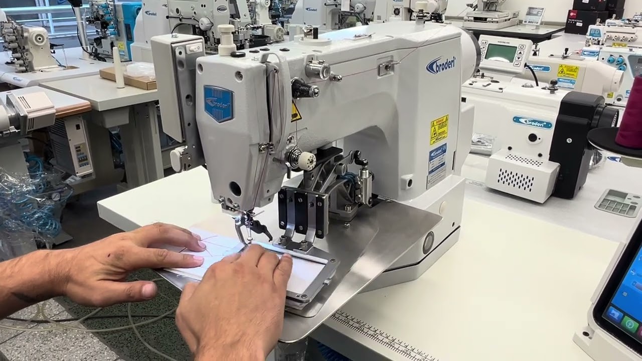 Broderi BD-430D/Z 60x90 Zarf Dikiş Makinası Programlanabilir
