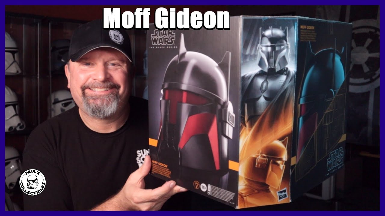 Обзор шлема Моффа Гидеона из Star Wars Black Series