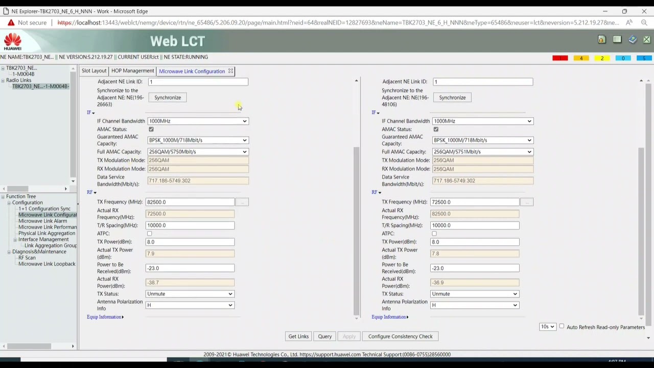 How To Configure RTN 380 E-Band Link Huawei | Huawei RTN