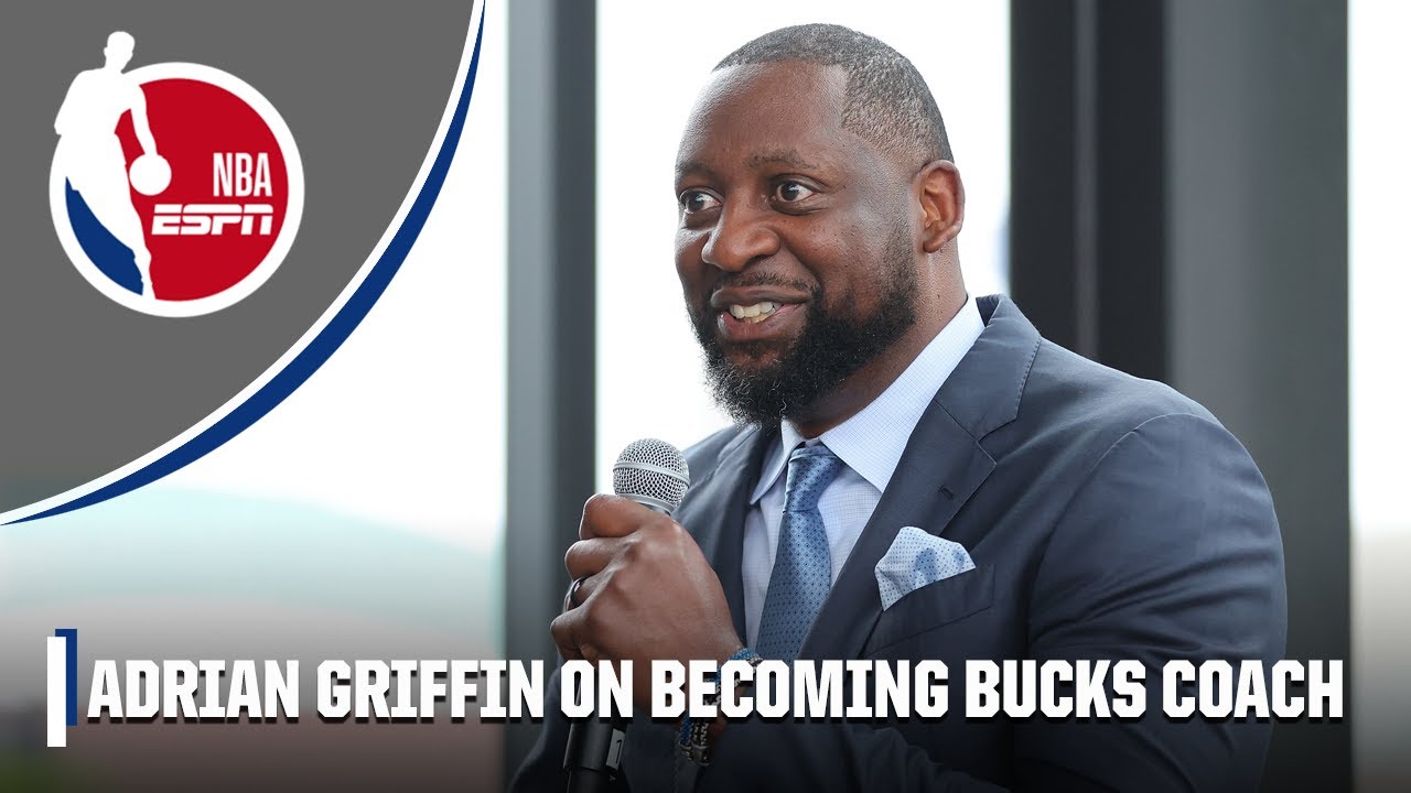 Adrian Griffin calls it a &lsquo;dream come true&rsquo; to coach the Milwaukee Bucks | NBA on ESPN