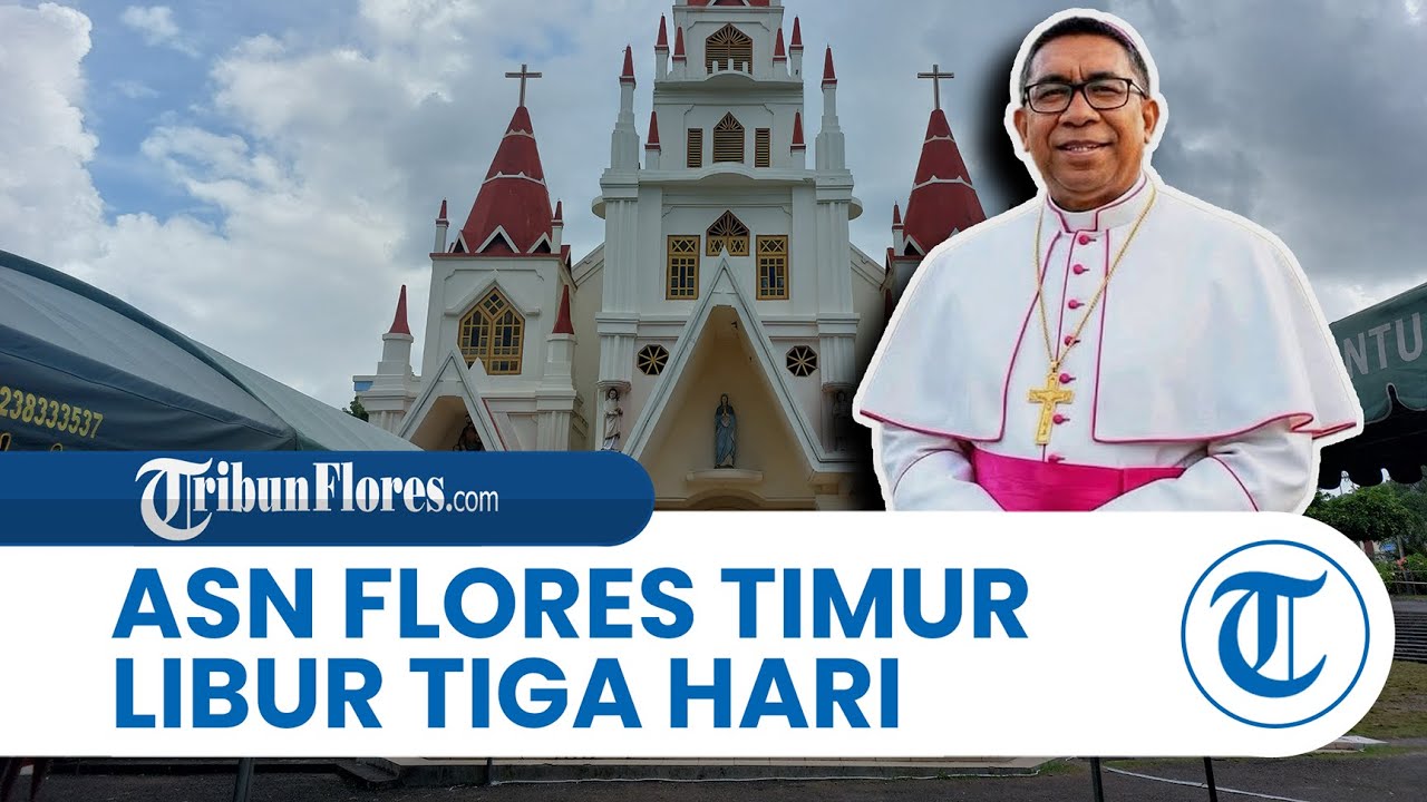 Jelang Tahbisan Uskup Larantuka, Pemkab Flores Timur Liburkan ASN Selama Tiga hari