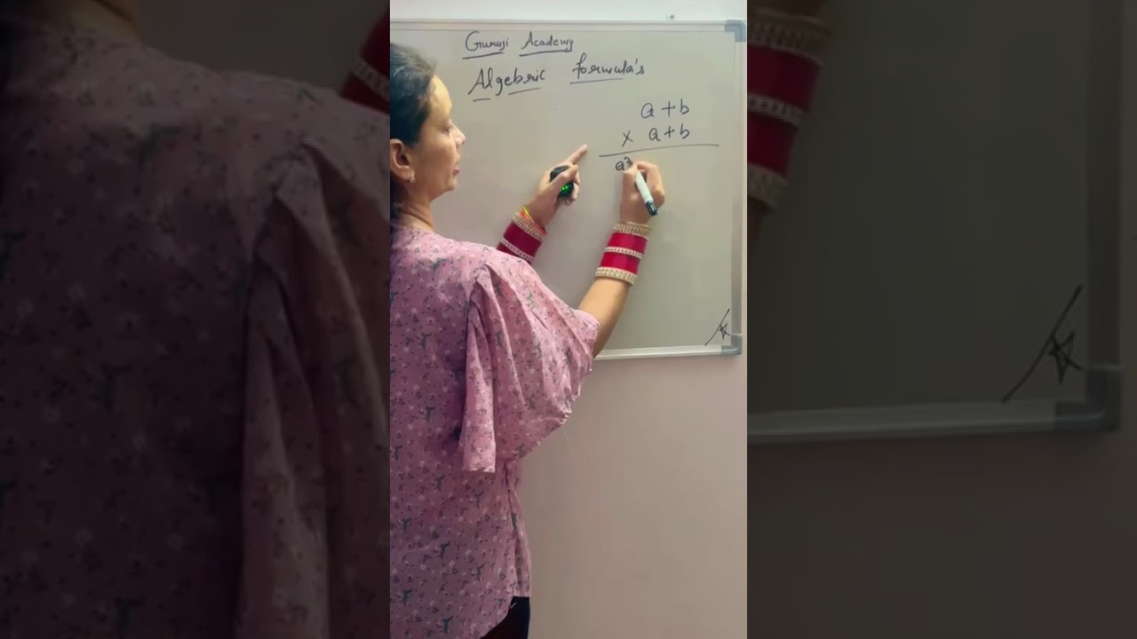 Algebraic formulas math #education #onlinecoaching #mathtricks #gurujiacademy #trending  #viralshort