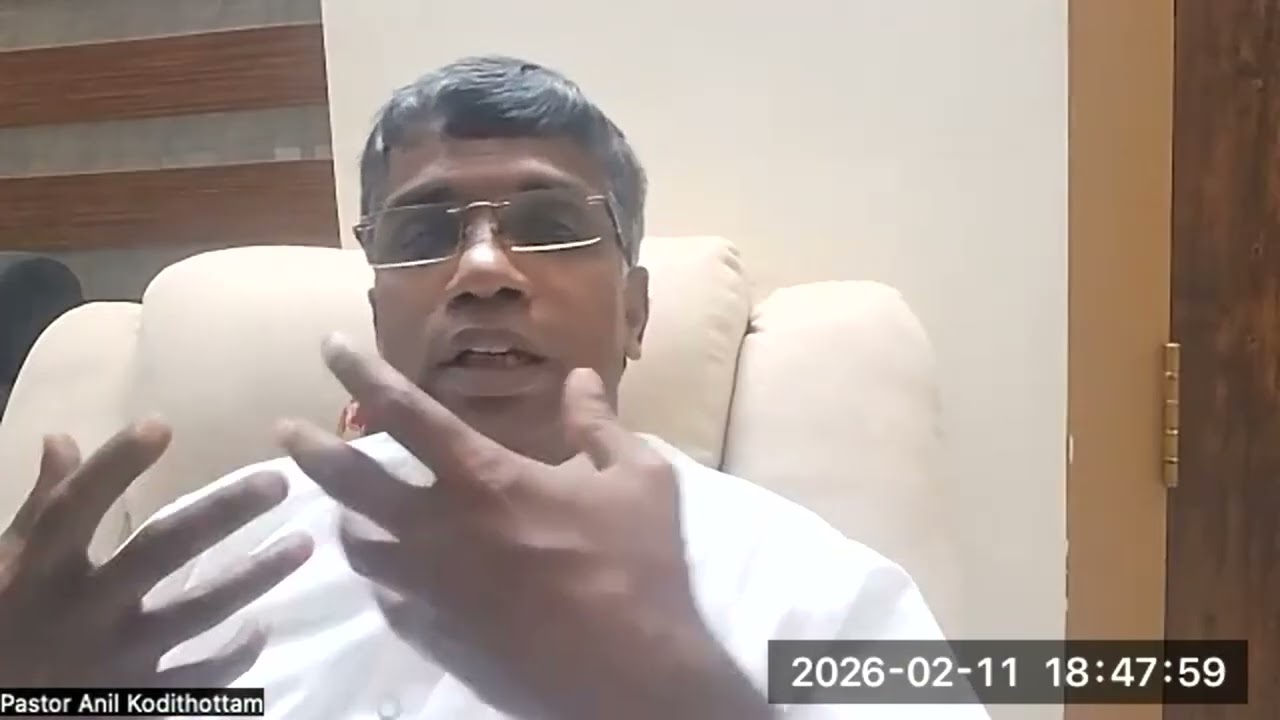 Message by Pastor Anil Kodithottam