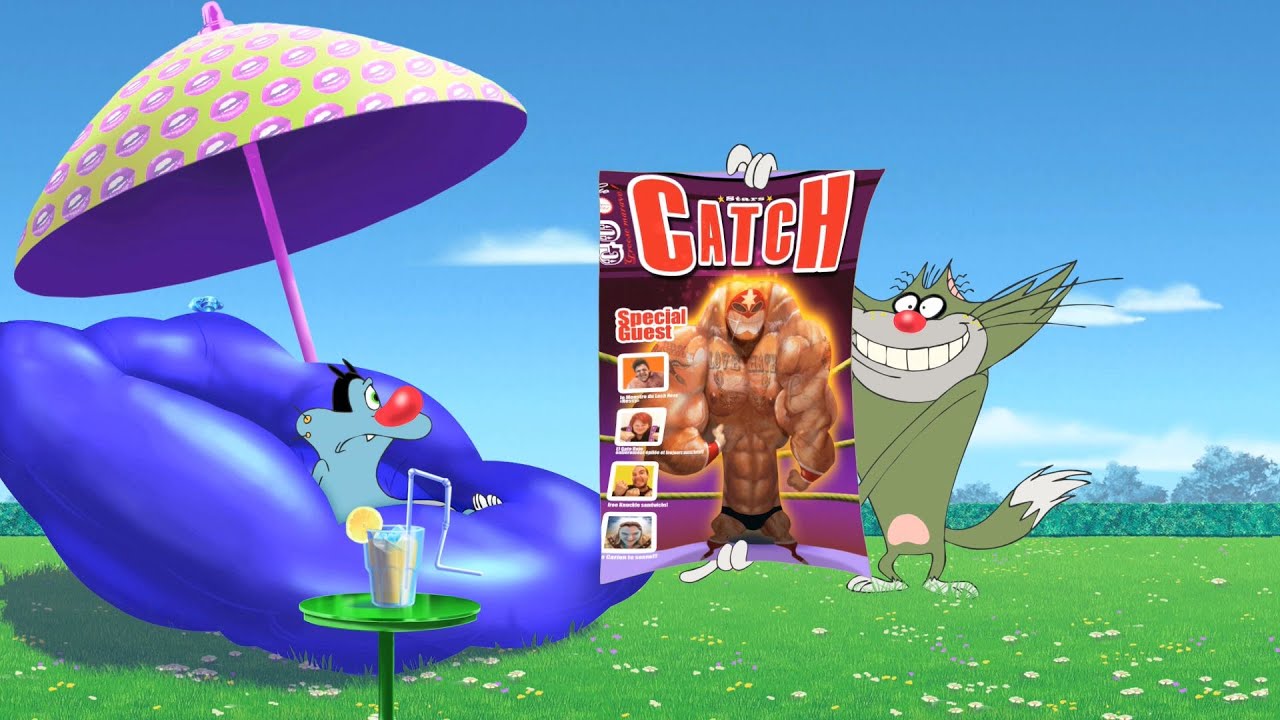 Oggy and the Cockroaches - Время реслинга! (S04E61) Full Episode in HD