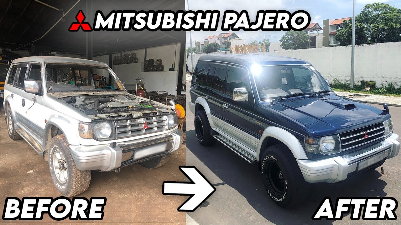 Mitsubishi Pajero Flat roof conversion (සිංහල) Part 2