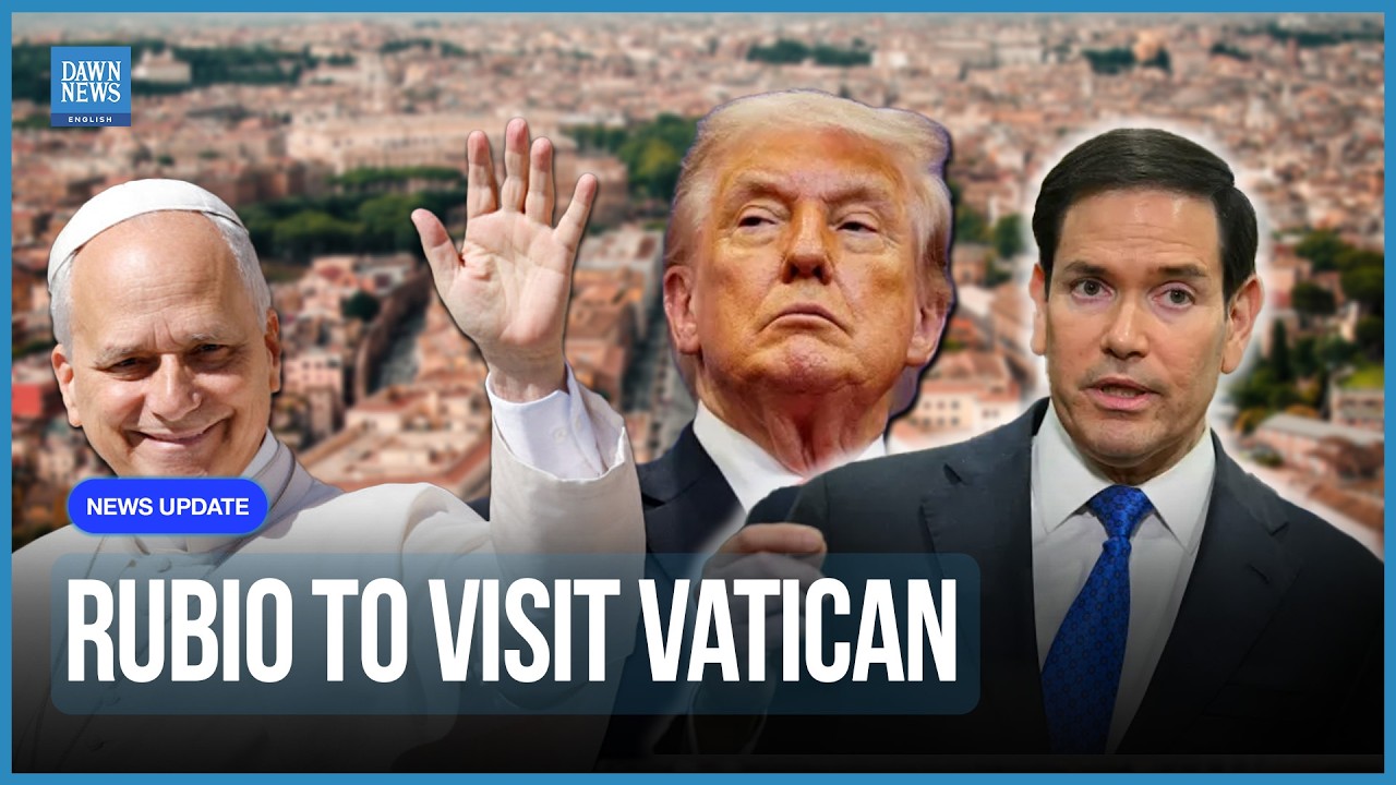 US Secretary of State Rubio to Visit Vatican, Rome After Trump's Row with Pope | Dawn News English