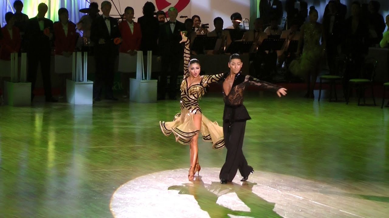 JBDF日本インターナショナルダンス選手権大会　プロラテンアメリカン決勝　ソロ競技