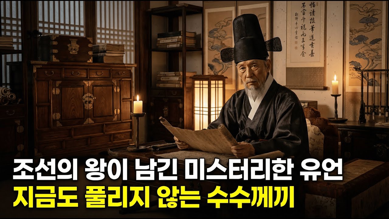 조선 왕실을 뒤흔든 영조의 유언 미스터리