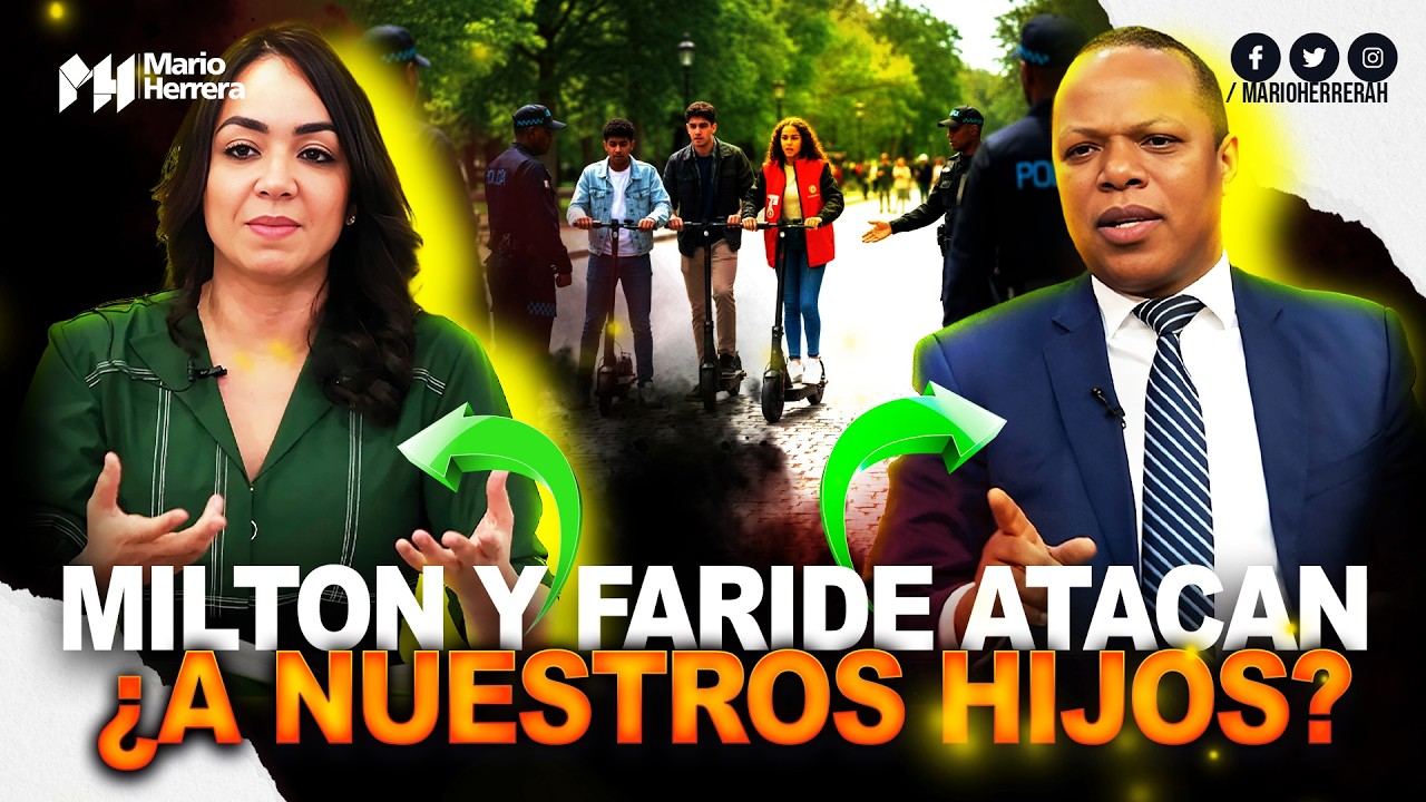 ¡Faride autoriza a Policía aplicar medida de Milton contra Patinetas Eléctricas! ¡Niños perseguidos!