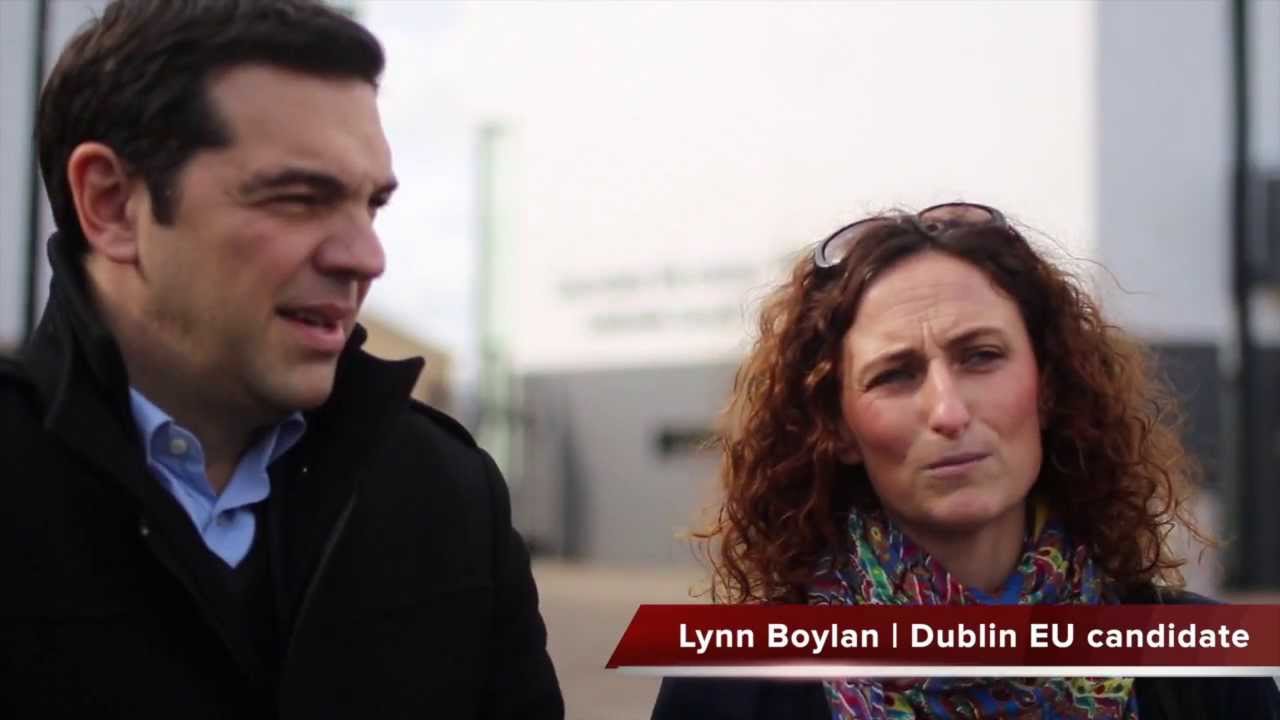 EU Austerity: Greek opposition leader visits Dublin's northside