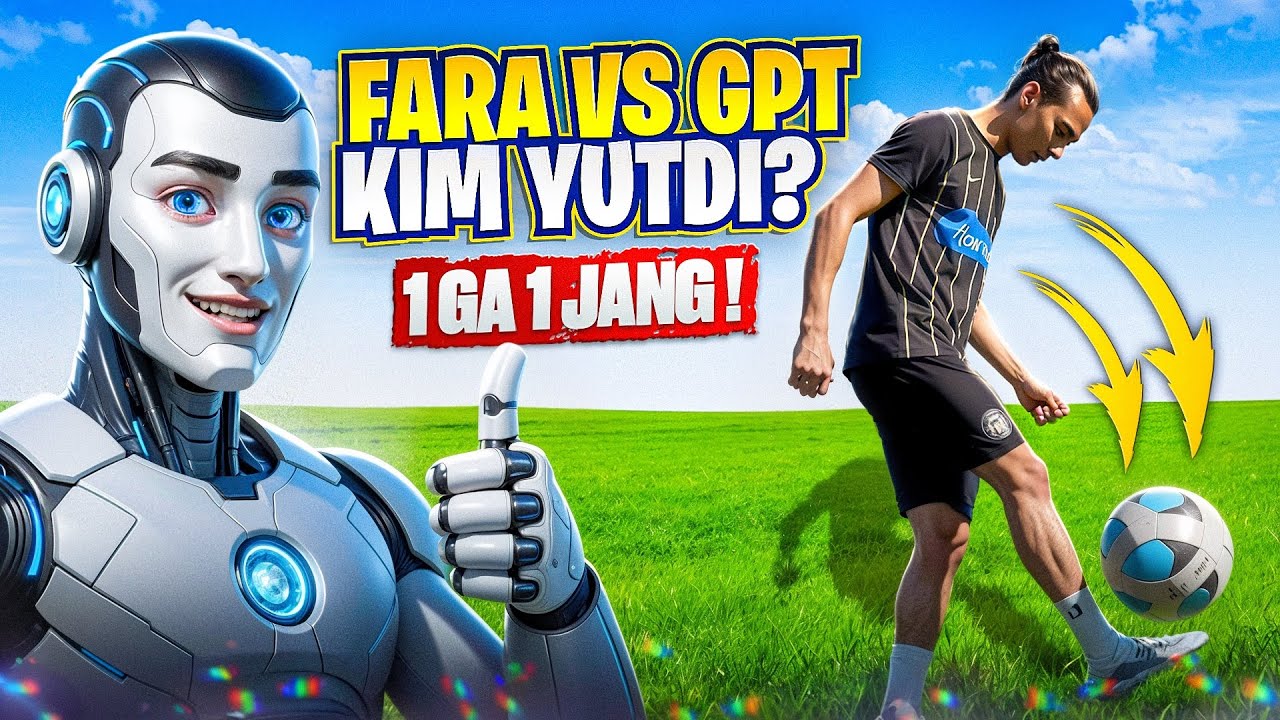 97xFara vs ChatGPT — Kim yutdi? ⚽️ Freestyle Jang 1 ga 1!
