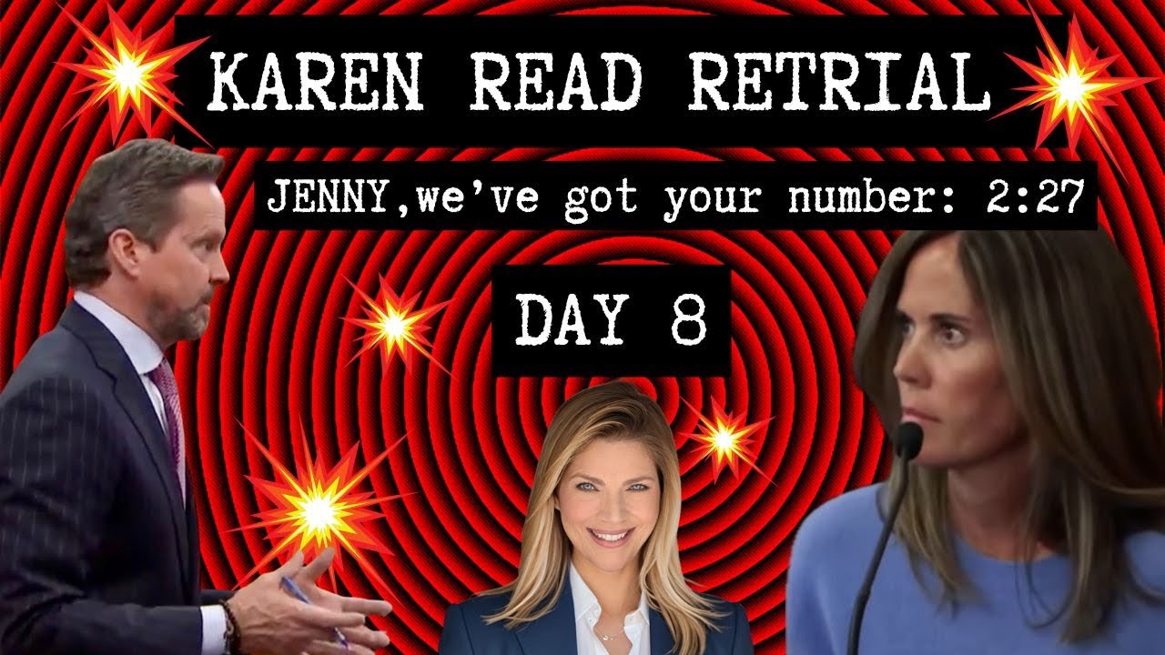 LIVE💥Karen Read Retrial Day 8💥Crossing Jen McCabe Continues💥Atty Commentary