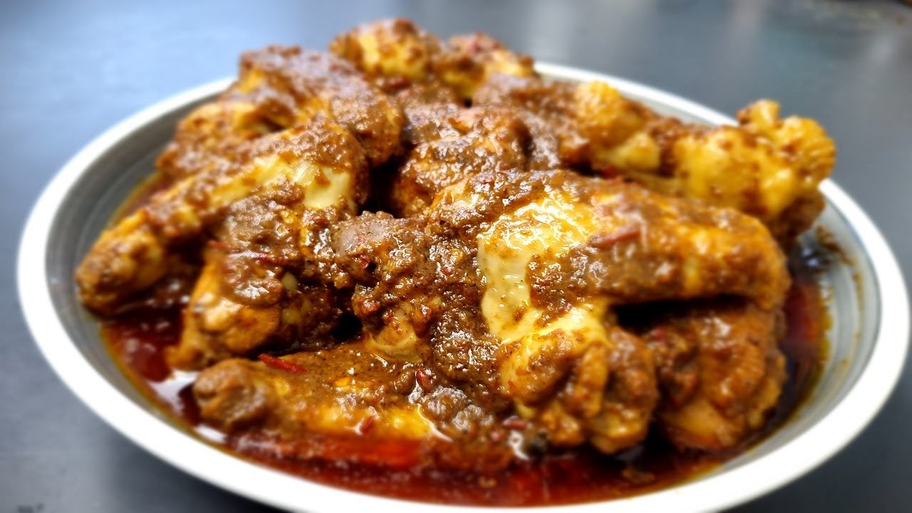 Resep rendang ayam khas Padang komplit dengan ambu ambu   cara membuatnya mudah