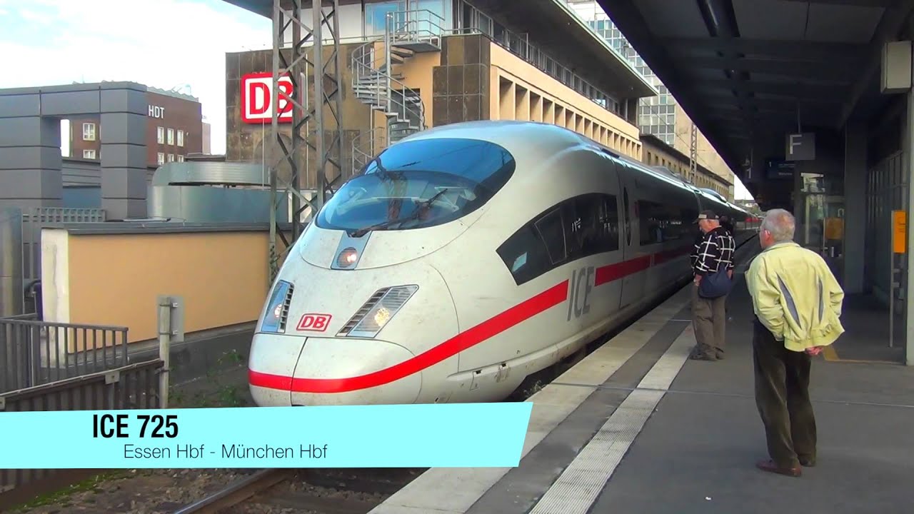 Fernverkehrszüge in Essen Hbf am 26.10.13