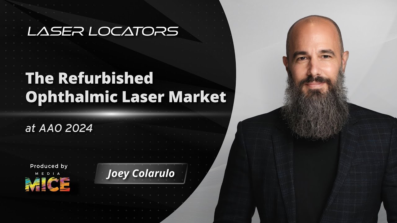 Laser Locators at AAO 2024: The Refurbished Ophthalmic Laser Market