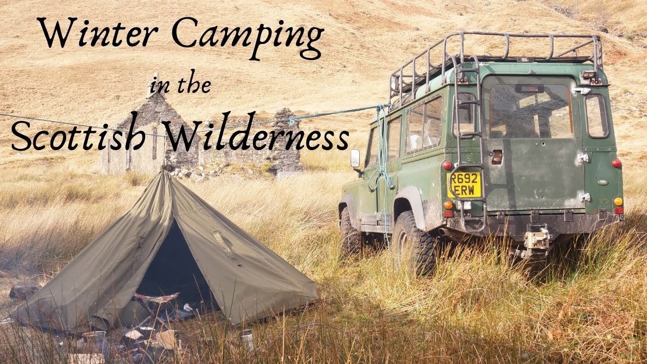 Solo Camp in the Scottish Wilderness - Hammock Fail - Venison Chilli - Blueberry Bannock