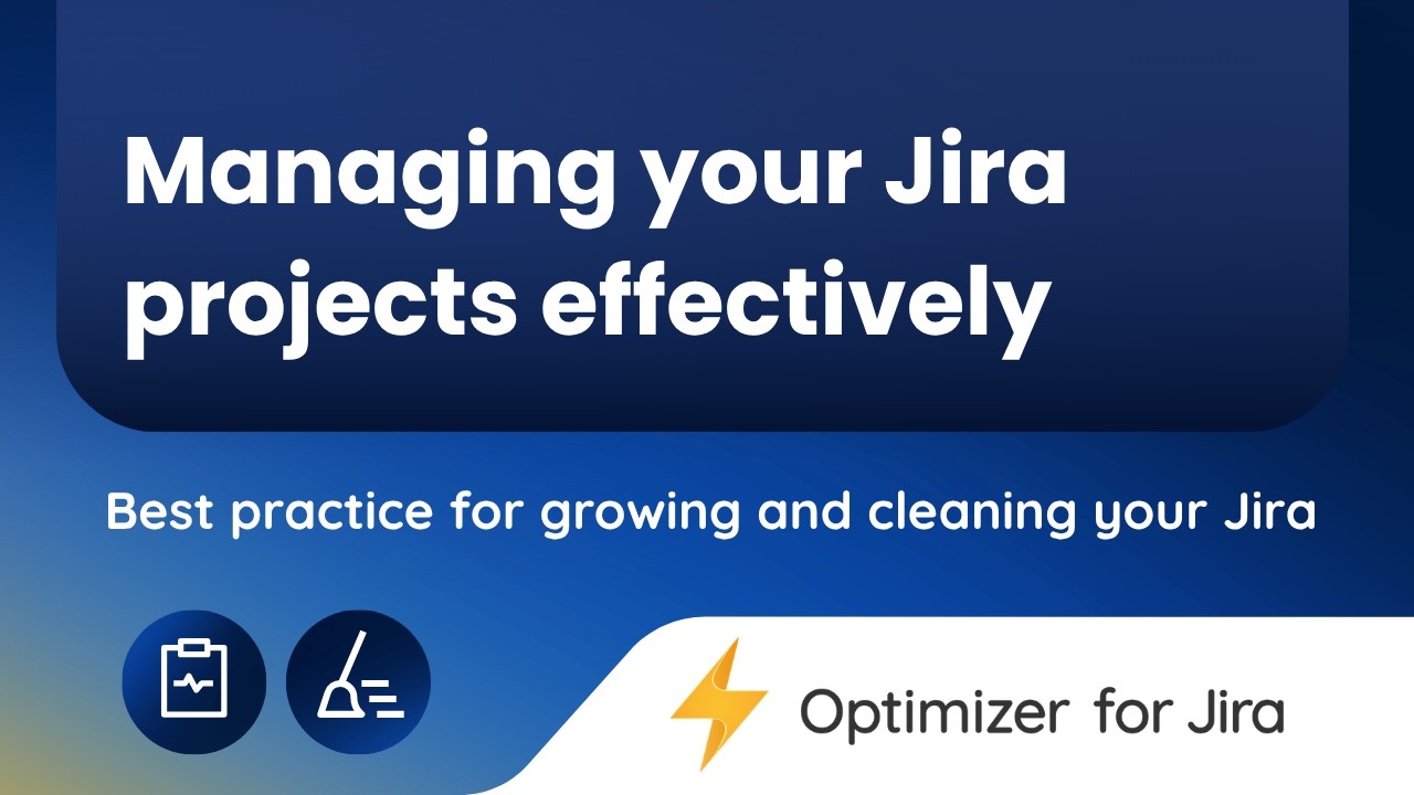 How to effectively manage your Jira Projects with Optimizer | Optimizer for Jira