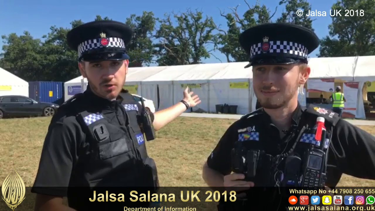 #JalsaUK 2018: Surrey Police Officers speaking about Jalsa experience